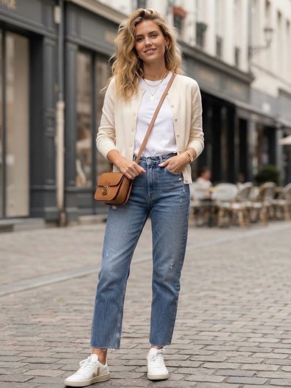 Kate Spade Cream Cardigan Sweater
